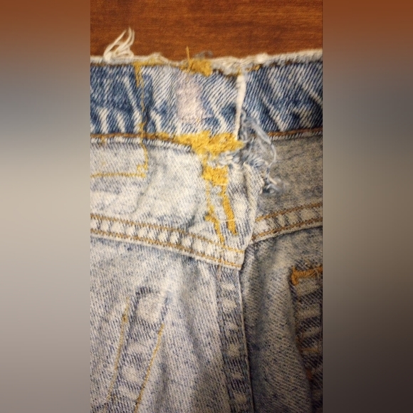 Old school Levi's Zip Fly (not new stretch denim), light blue. - Picture 4 of 5